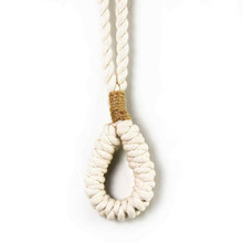Looped Cotton Curtain Tieback
